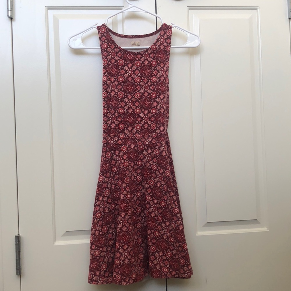 Hollister Pink Floral Dress